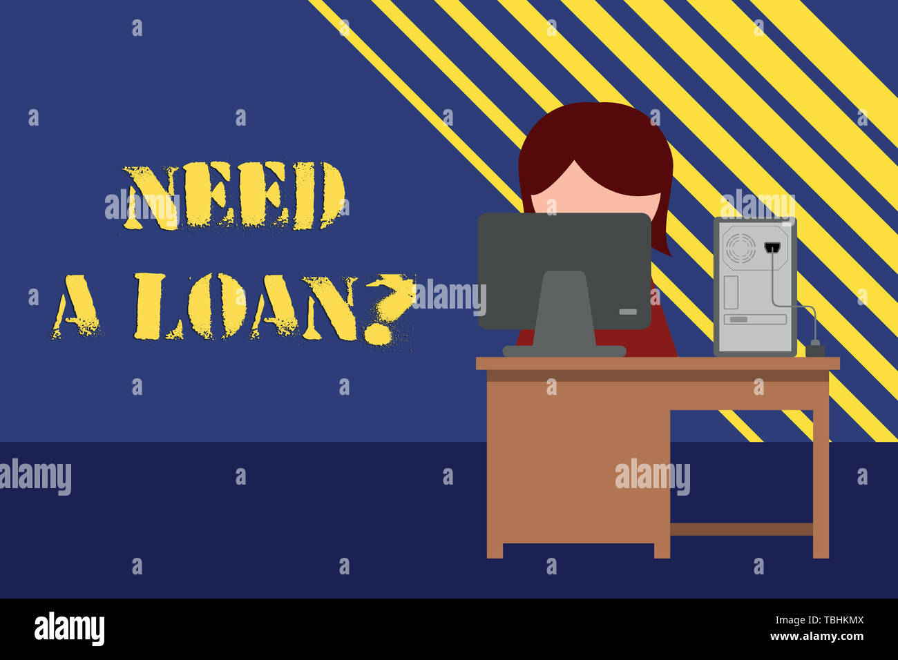 Conceptual Hand Writing Showing Need A Loan Question Concept