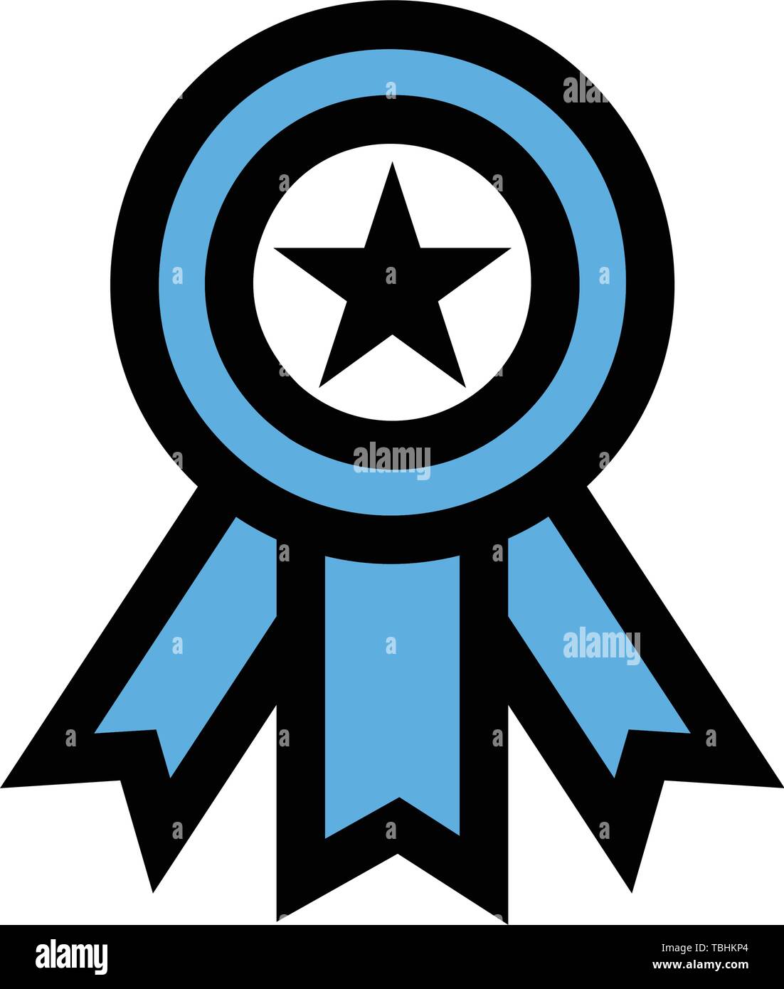 Award sign Medal icon vector Stock Vector Image & Art Alamy
