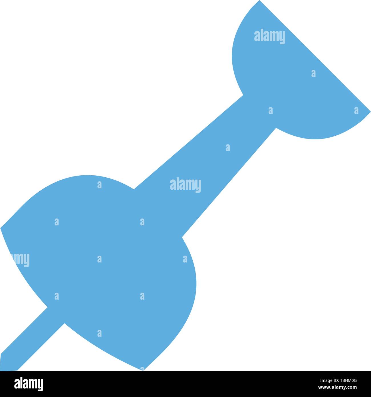 Push pin icon - vector Stock Vector Image & Art - Alamy
