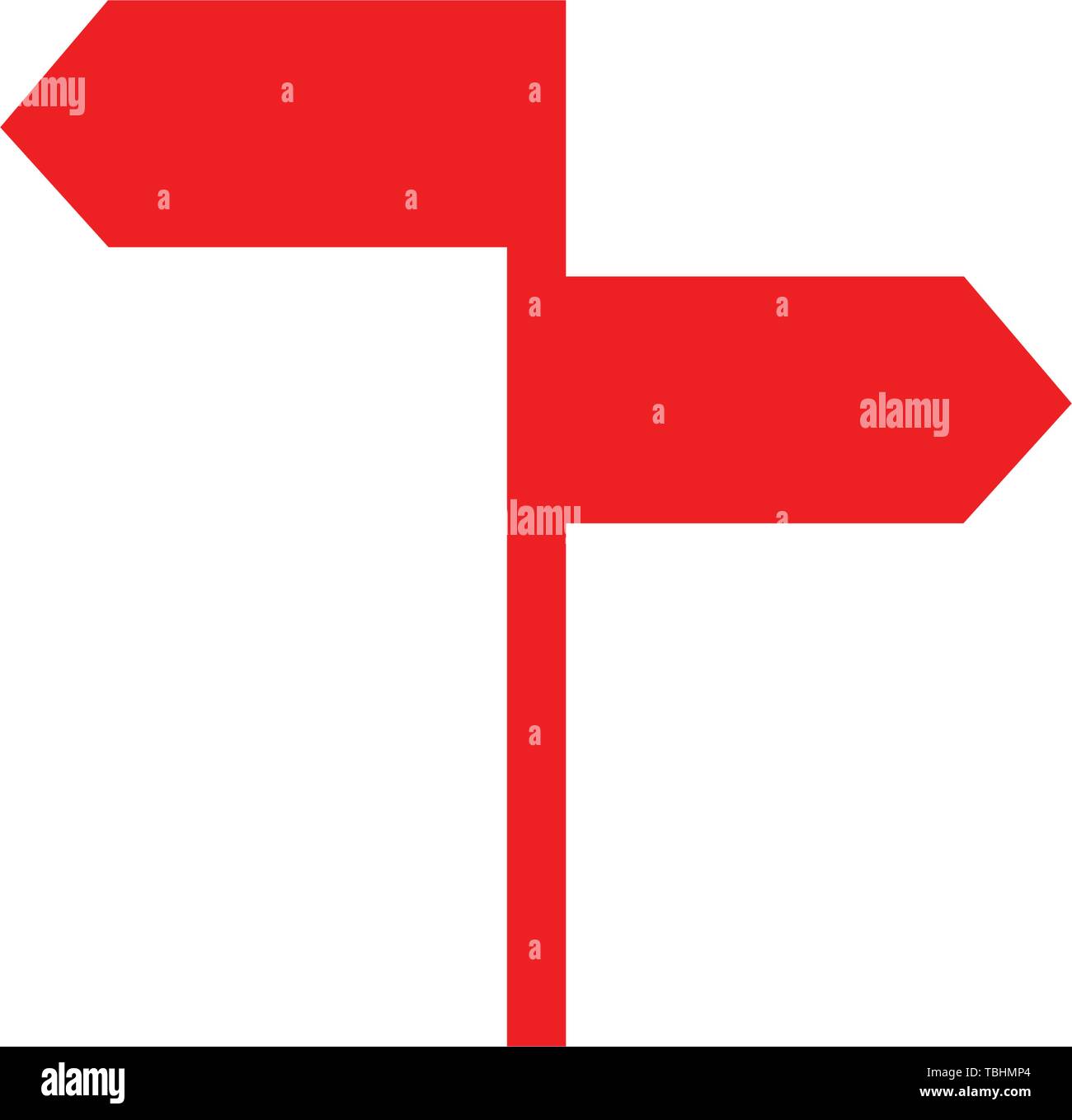 Road sign icon vector Stock Vector - Road Sign Icon Vector TBHMP4 