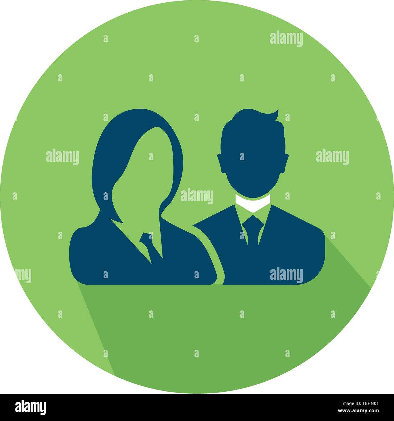 Men and women Colorful vector icon - People avatars Flat Icon Stock ...