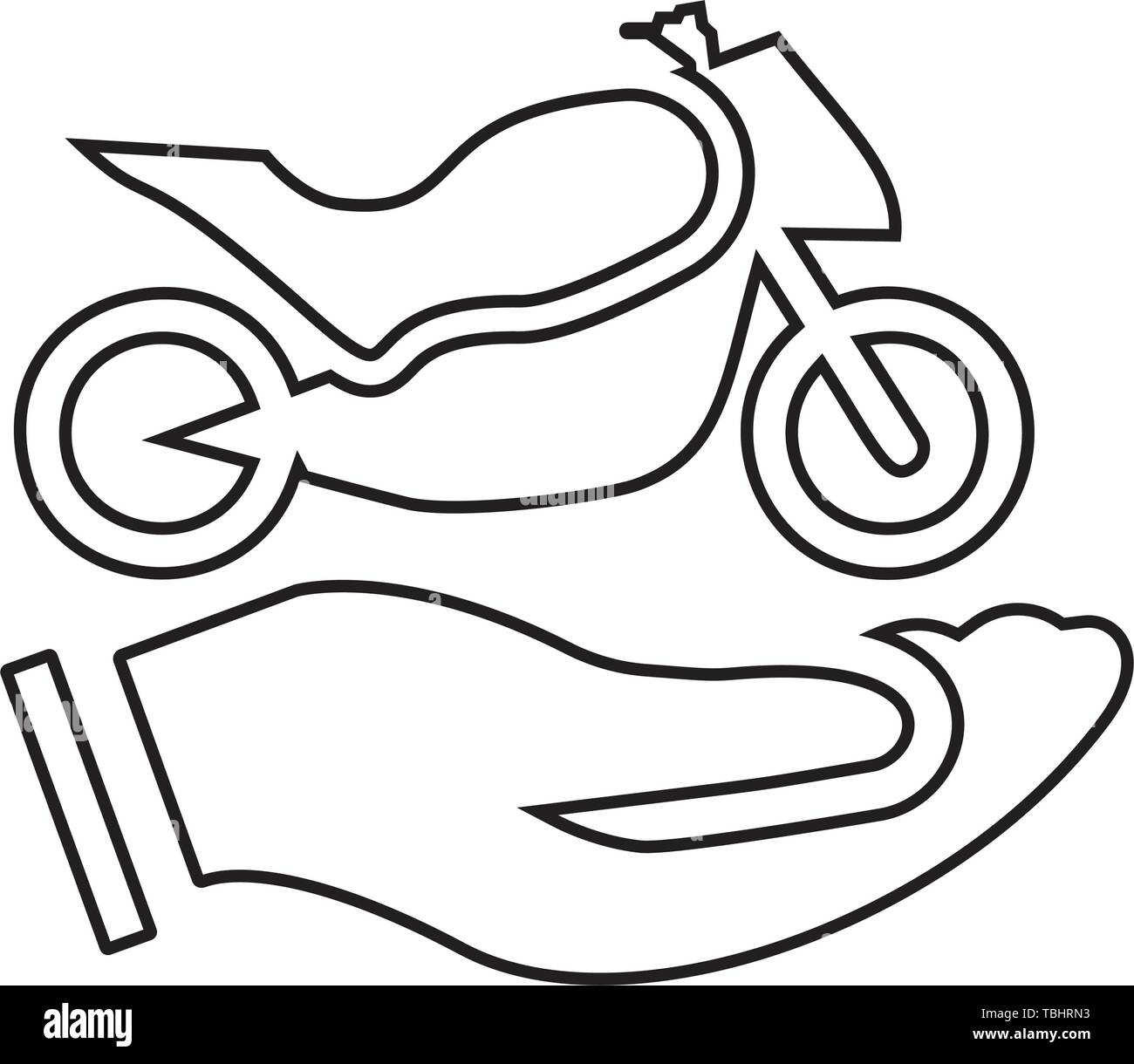 Motorbike Protection icon Stock Vector Image & Art - Alamy