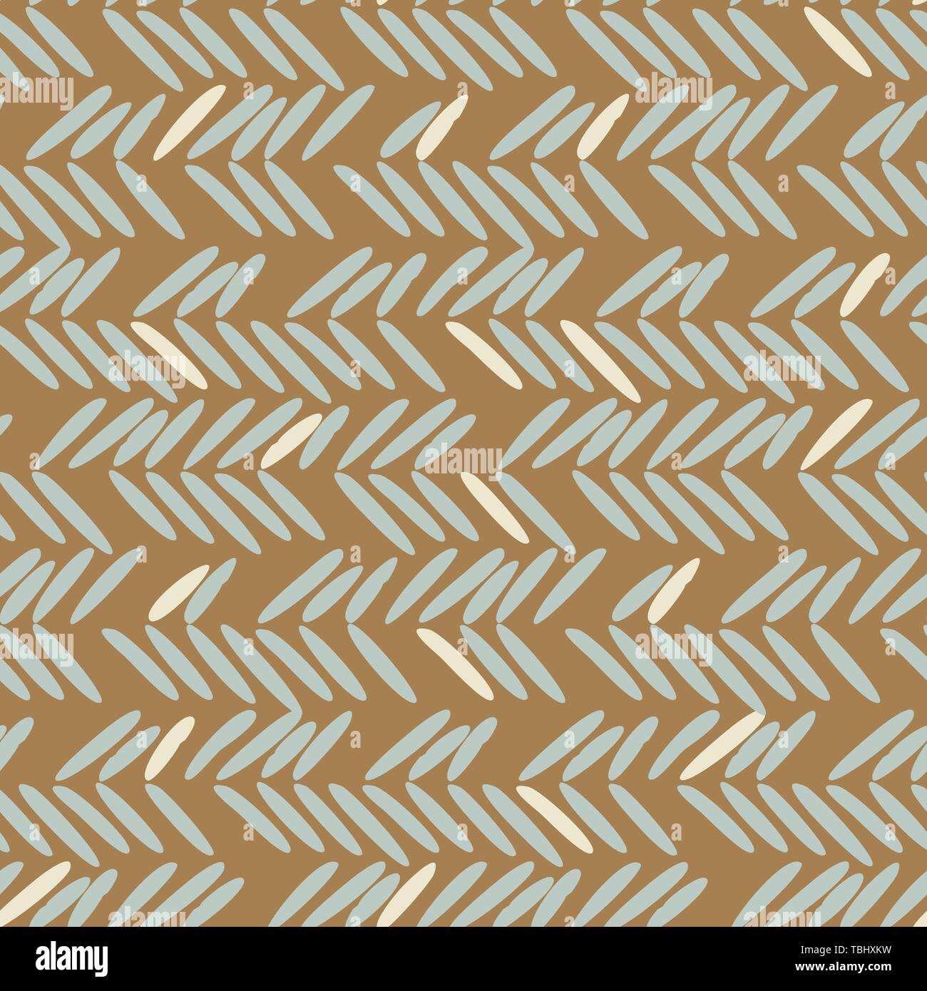 Herringbone Blue And Gold Hand Drawn Simple Seamless Texture Sketched Lines Fashion Ornament Pattern For Print And Wallpaper Stock Vector Image Art Alamy