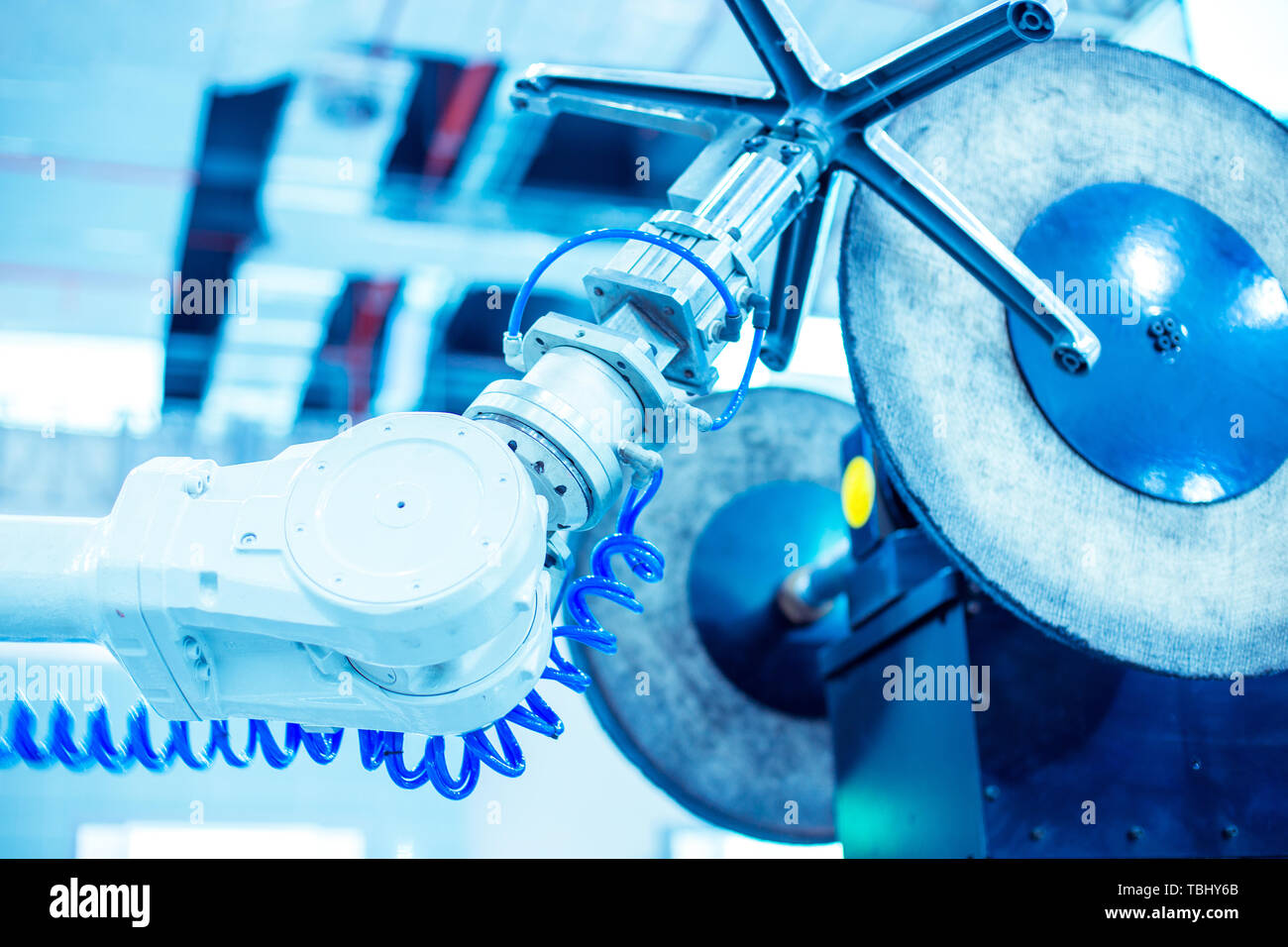 Artificial intelligence machine Stock Photo - Alamy