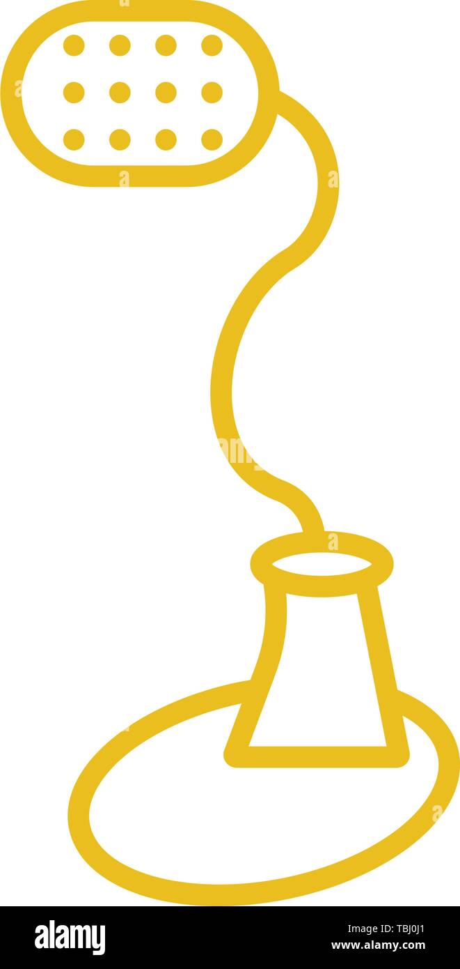 Microphone icon vector - Line art Stock Vector Image & Art - Alamy