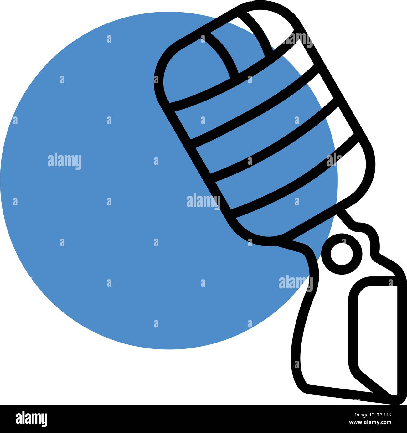 Microphone icon vector - Fill outline Stock Vector Image & Art - Alamy