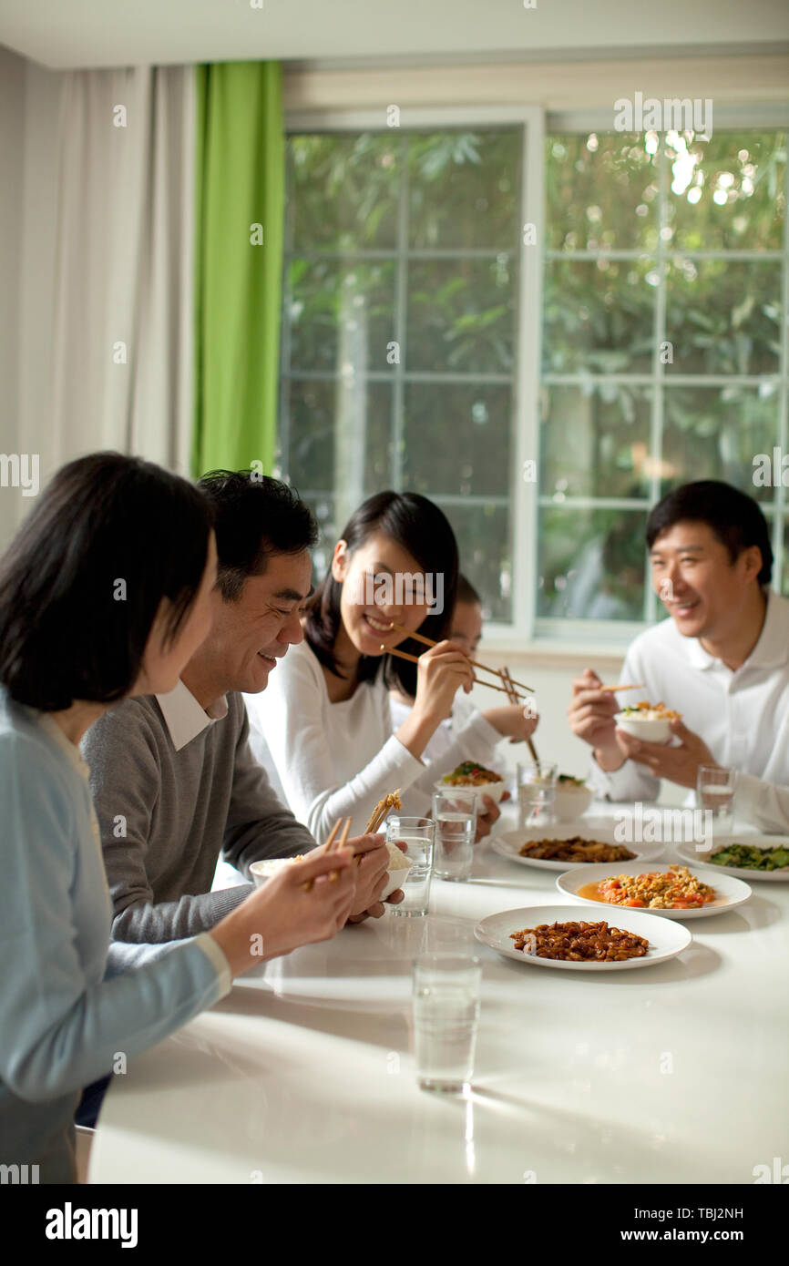 Oriental family reunion hires stock photography and images Alamy