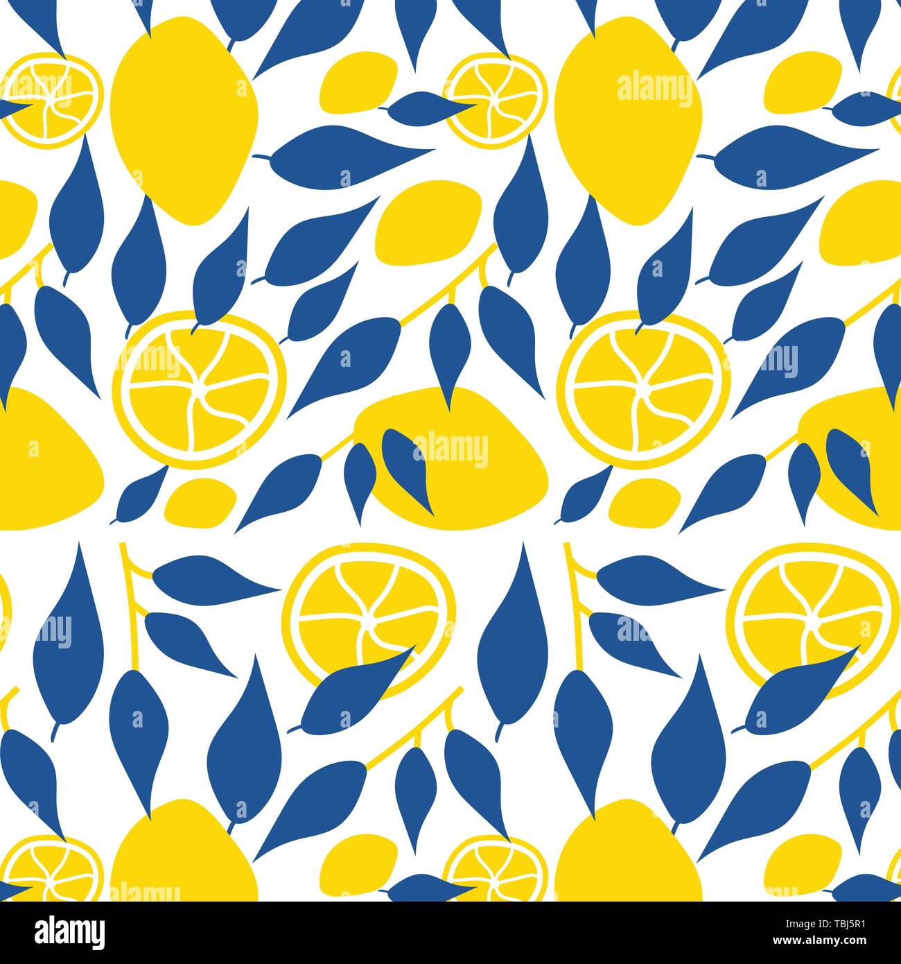 Lemon pattern - Endless Background - vector Stock Vector Image & Art ...