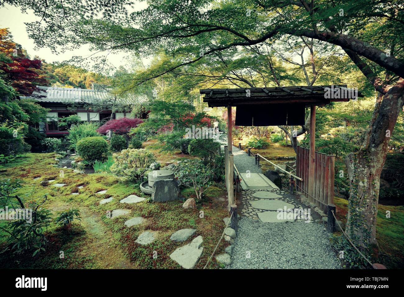 A tea house in Kyoto in Japan Stock Photo - Alamy