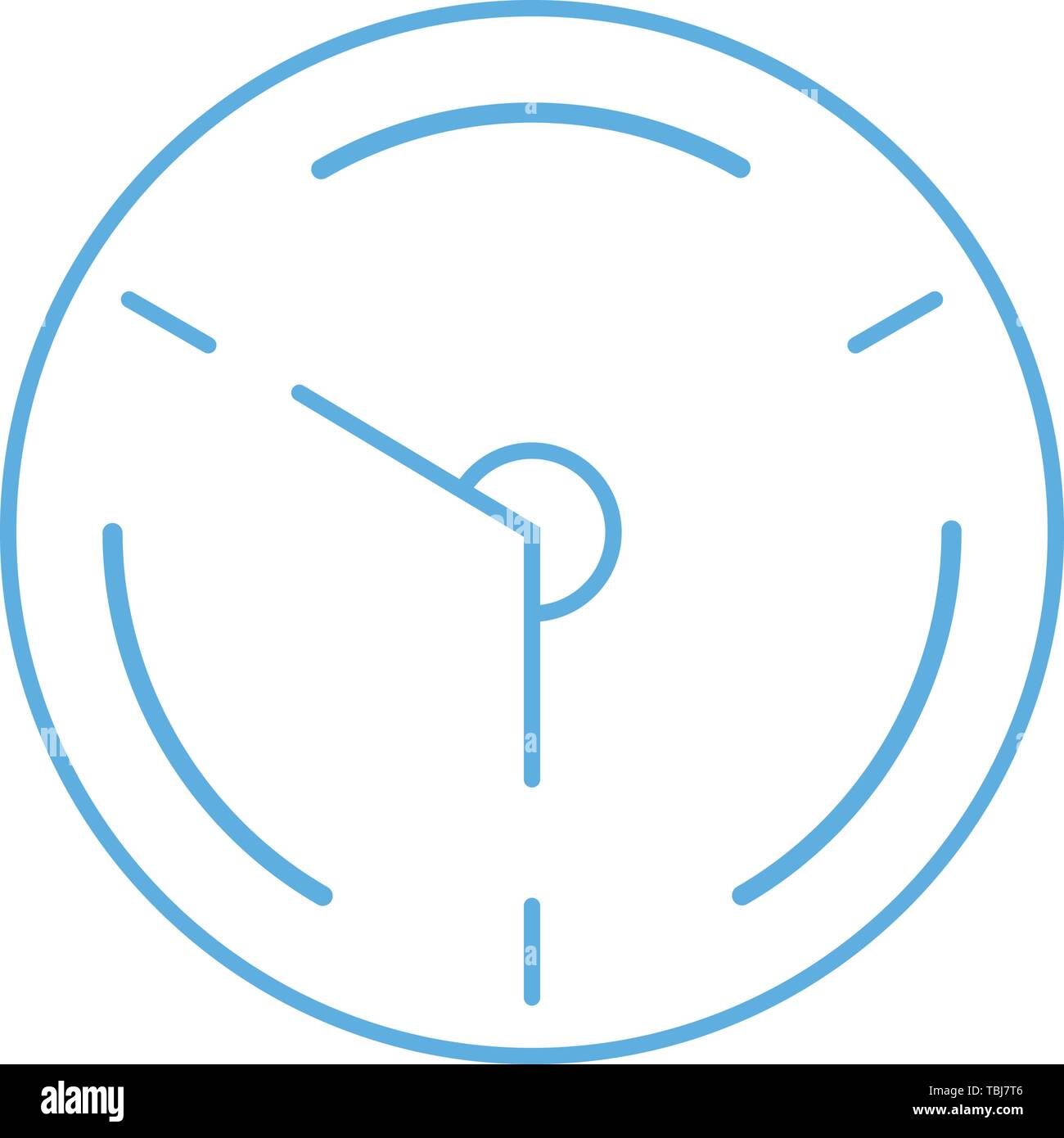 Clock icon - Watch sign vector Stock Vector Image & Art - Alamy