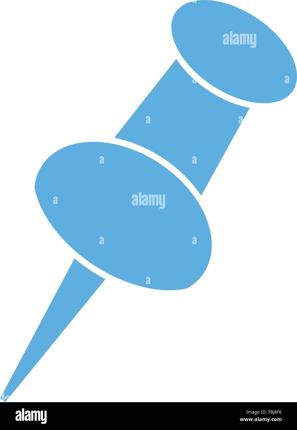 Push pin icon - vector Stock Vector Image & Art - Alamy
