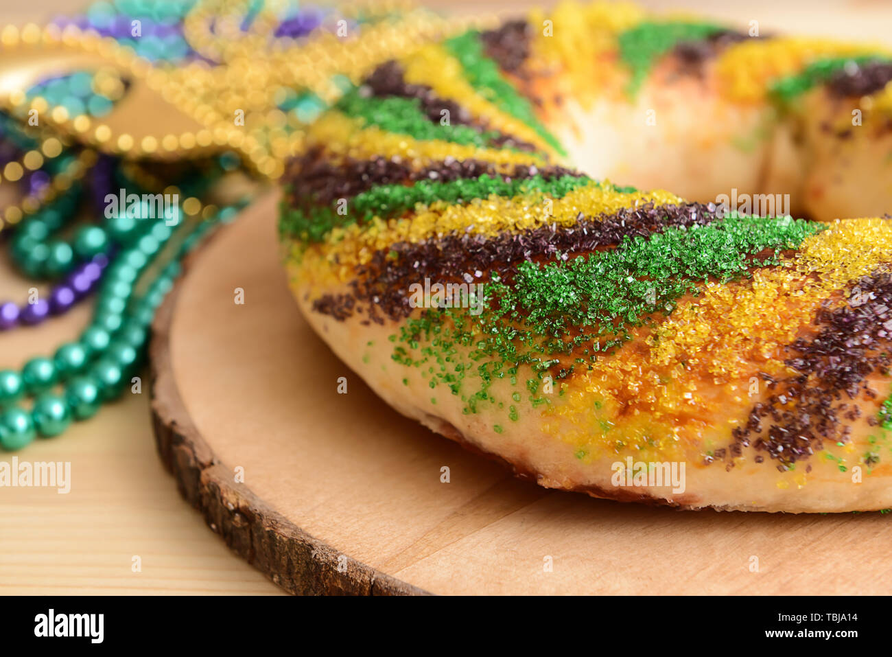 mardi gras fat tuesday cake