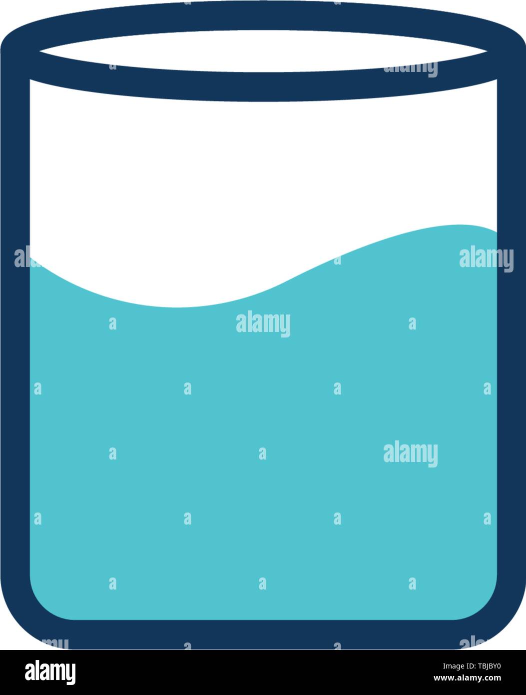 Chemical science lab equipment test tubes jar icons. Isolated on