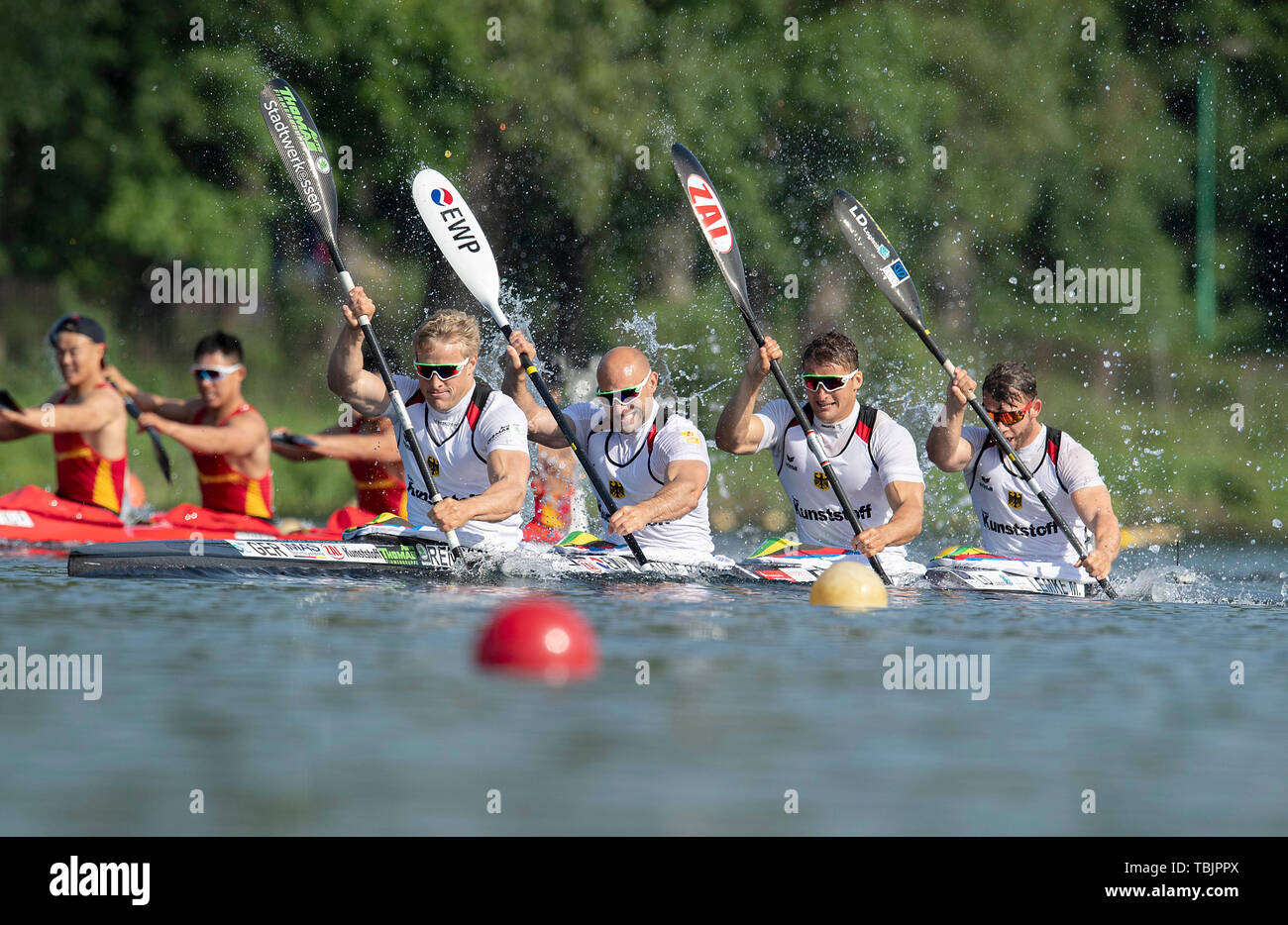 Duisburg, Deutschland. 01st June, 2019. from the top Max RENDSCHMIDT ...