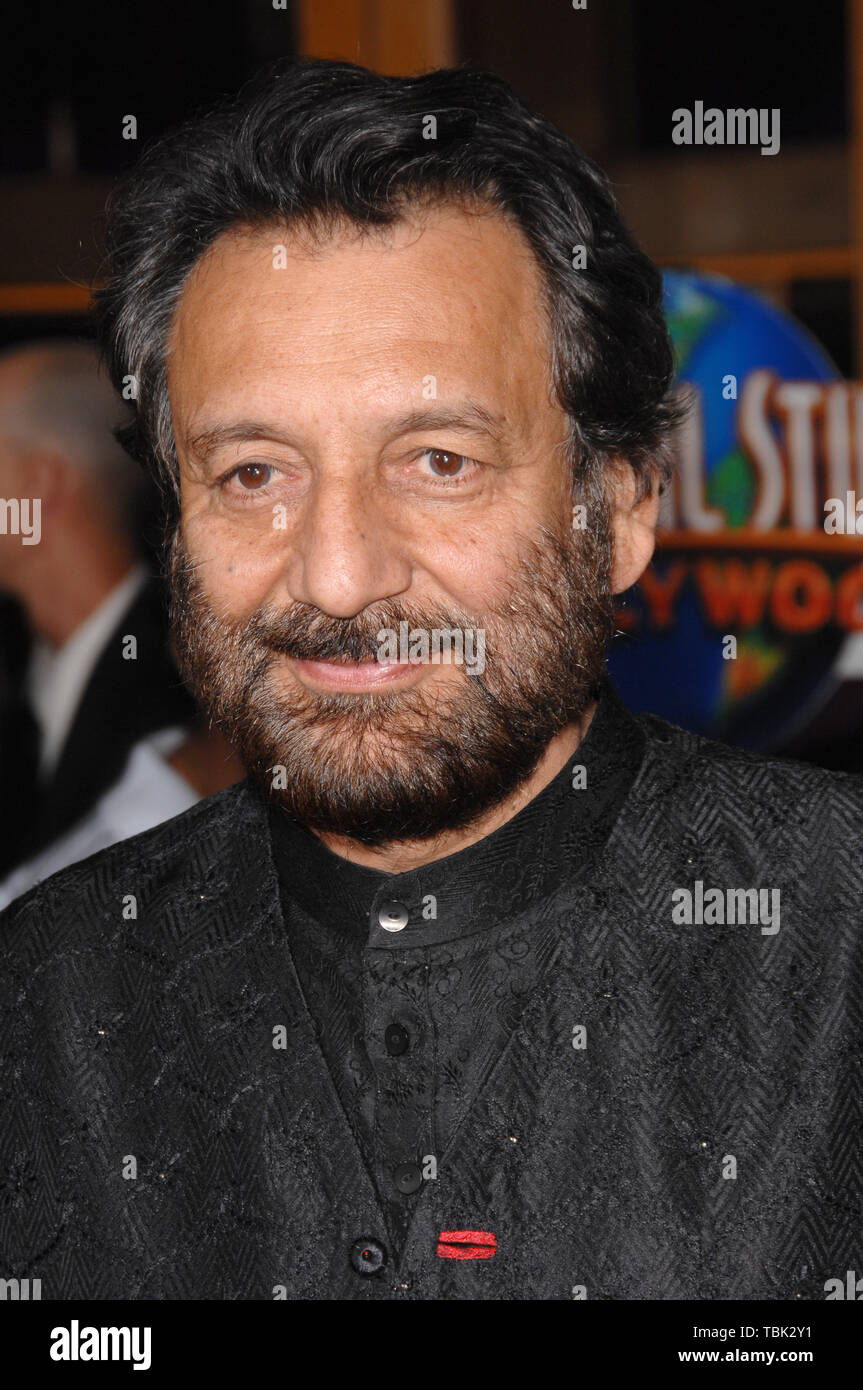 LOS ANGELES, CA. October 02, 2007: Director Shekhar Kapur at the world ...