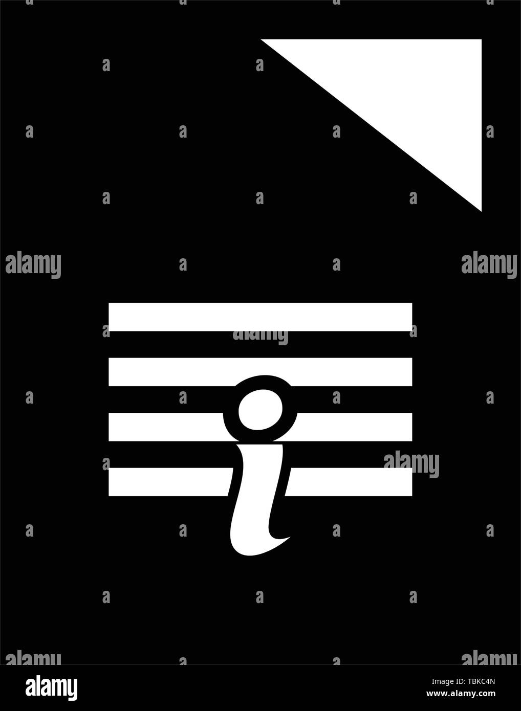 Document information icon vector Stock Vector Image & Art - Alamy