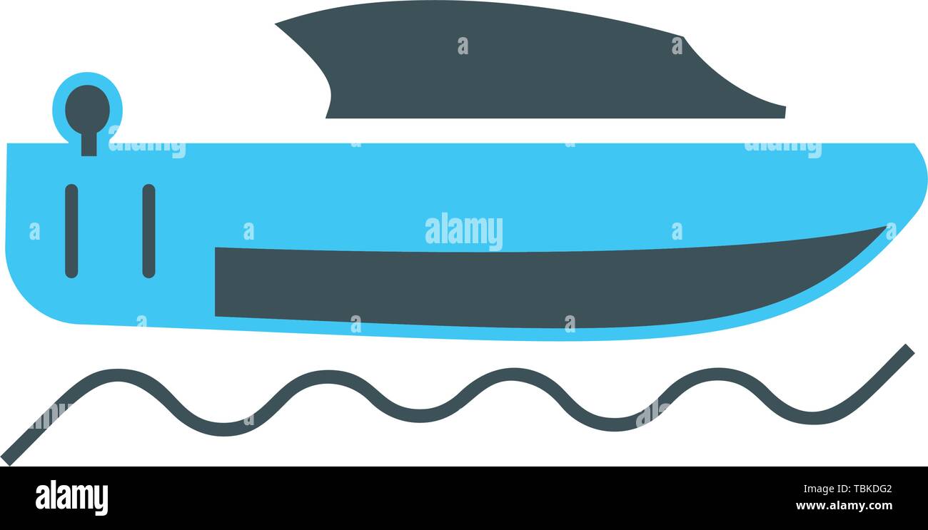 Flat boat icon illustration Stock Vector Image & Art - Alamy