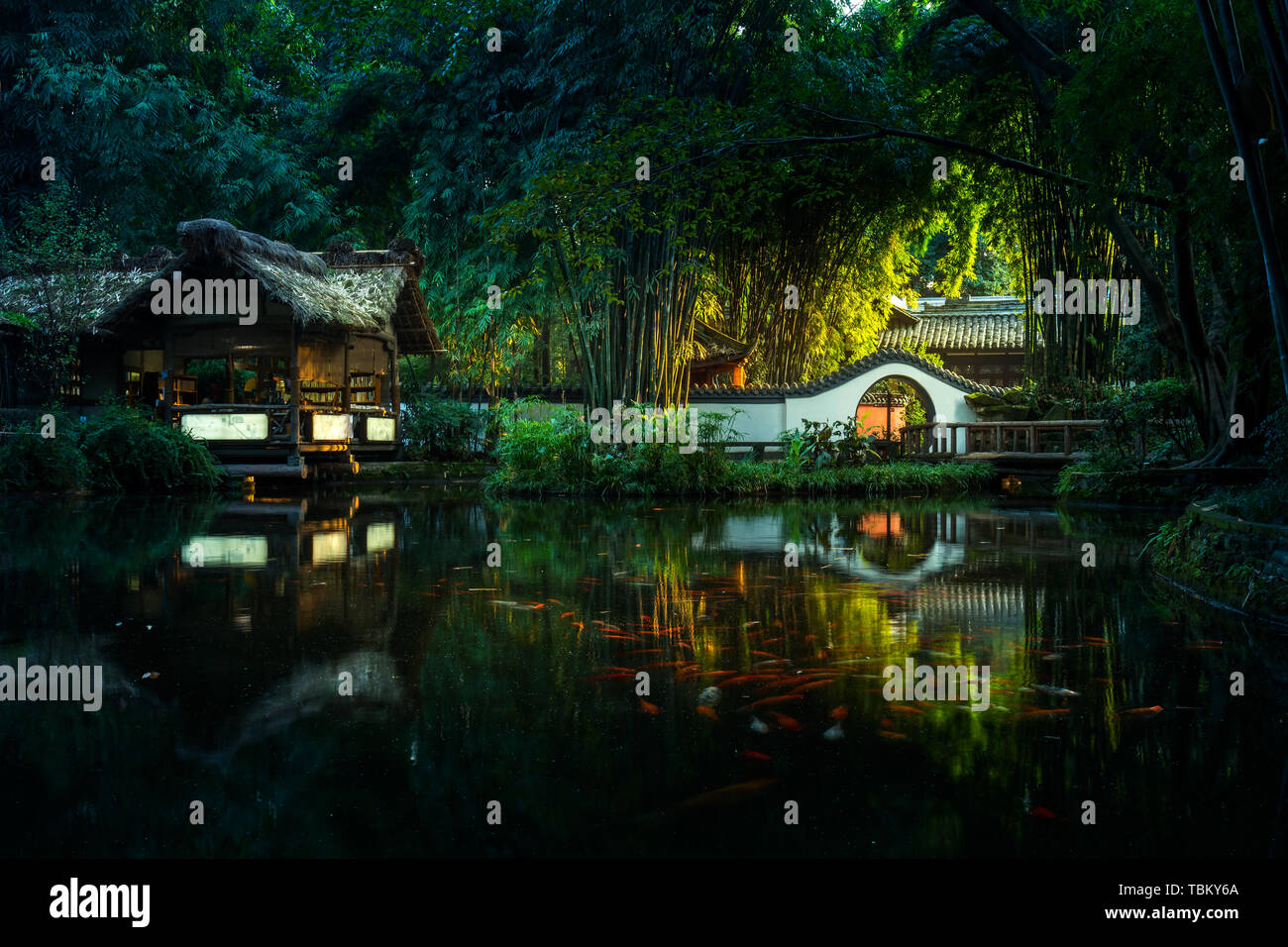 Du Fu Cottage Chengdu Stock Photo 248144802 Alamy
