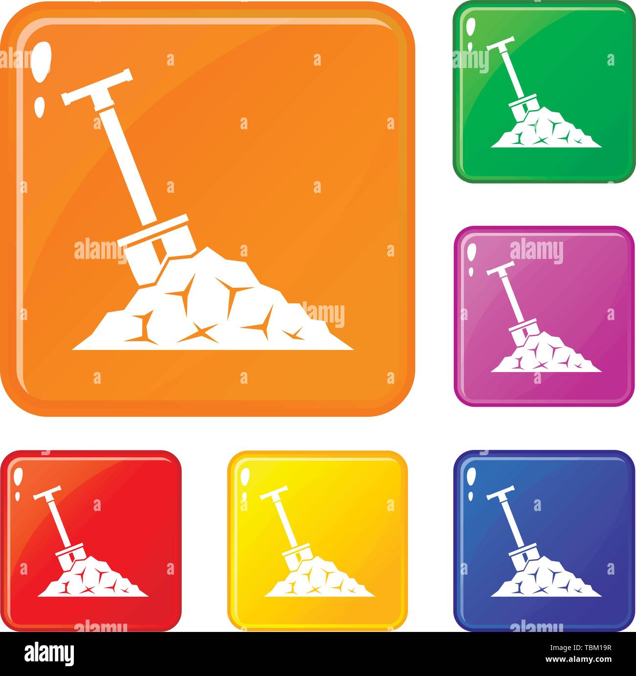 Dark lignite Stock Vector Images - Alamy