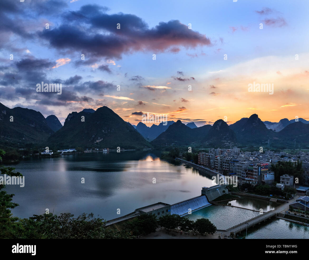 Jingxi No one toured nature and islands hi-res stock photography and images ...