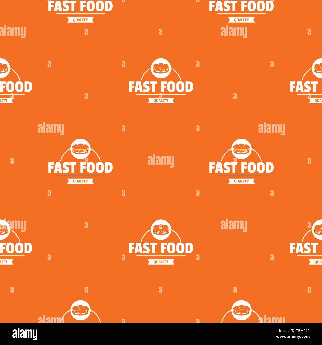Sandwich pattern vector orange Stock Vector Image & Art - Alamy