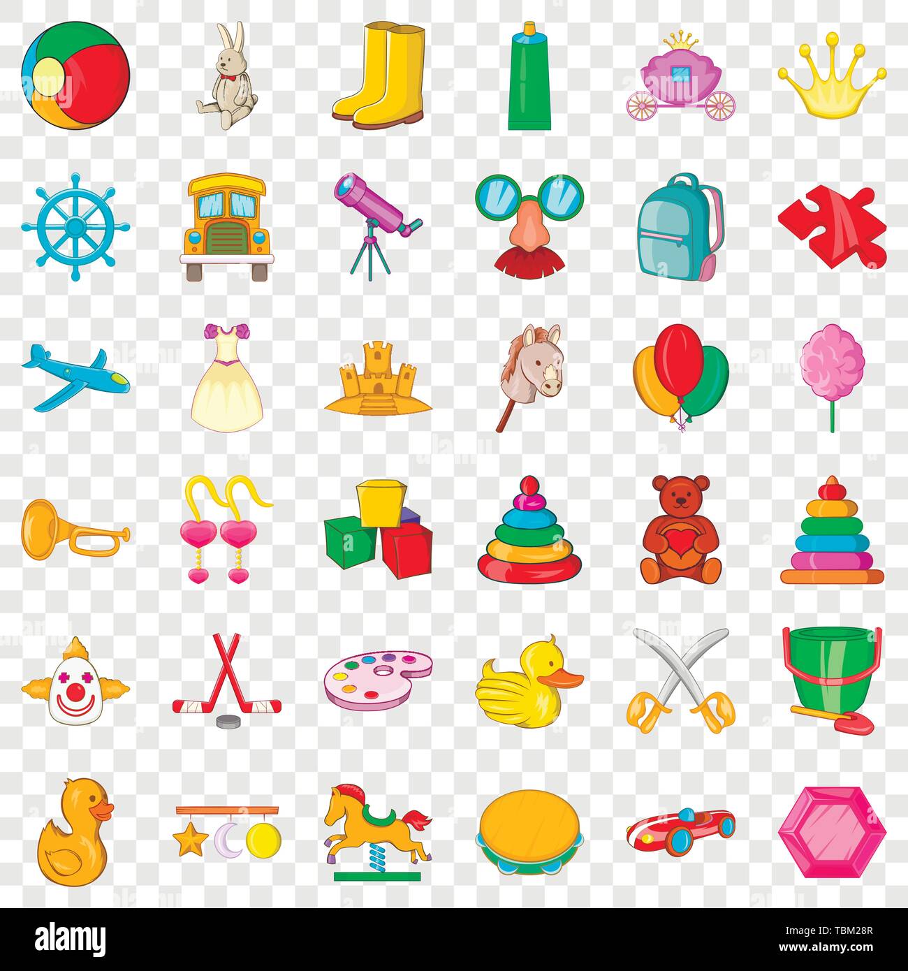 Pyramid icons set, cartoon style Stock Vector Image & Art - Alamy