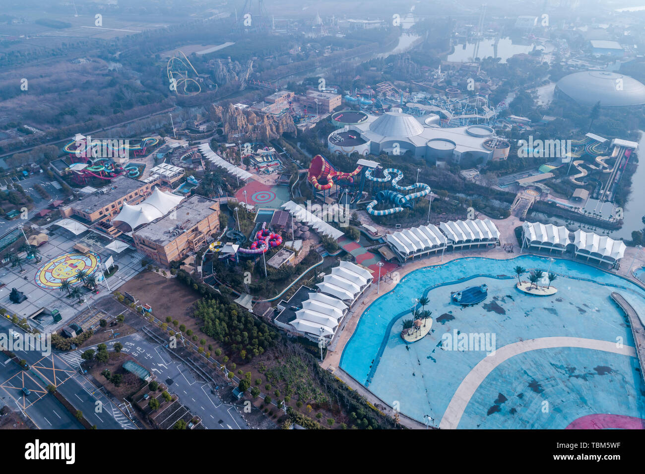Maya Water Park Stock Photo - Alamy