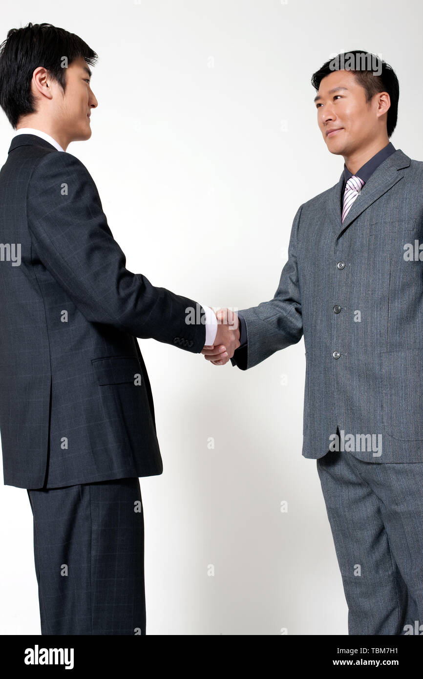 Introduction handshake business people hi-res stock photography and ...