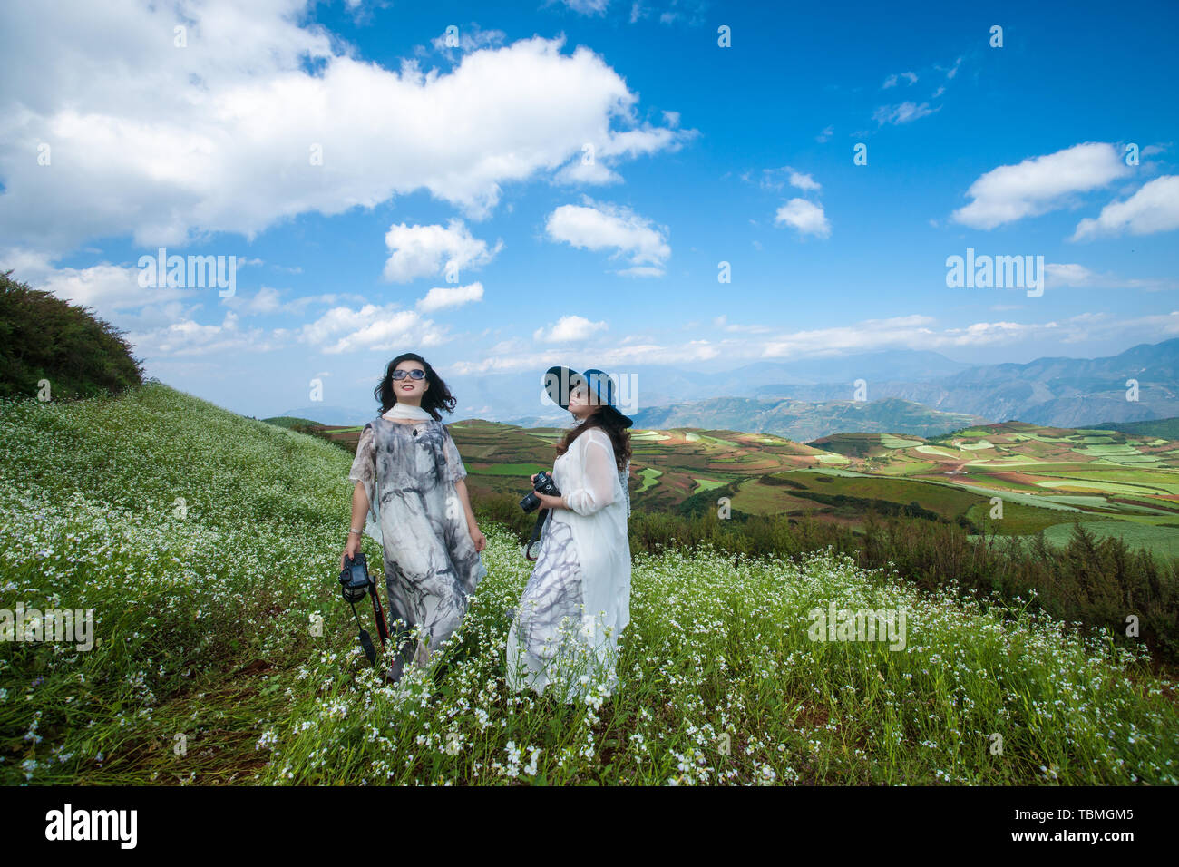 Red Land of Dongchuan, Yunnan Province Stock Photo - Alamy