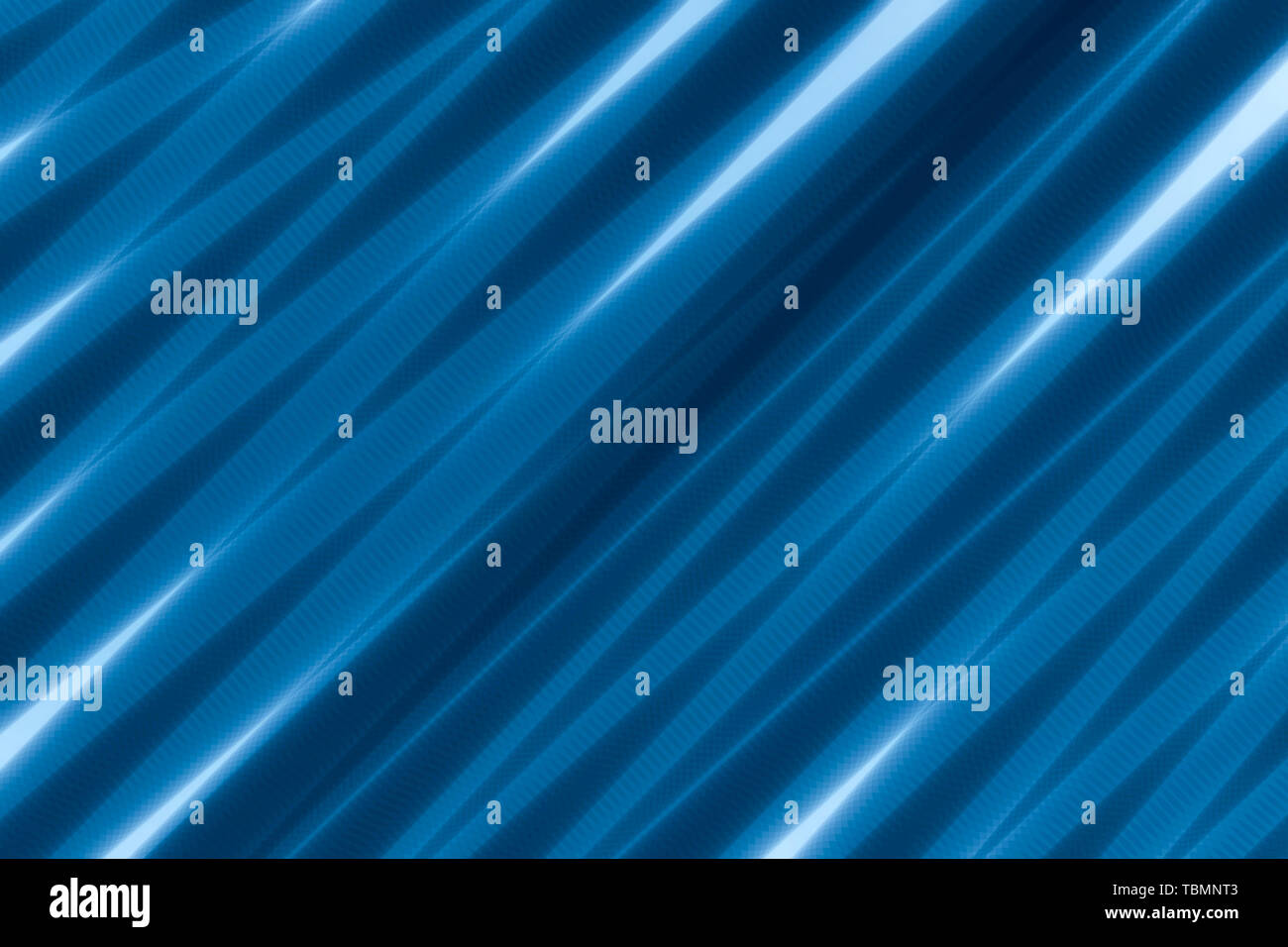illustration of blue abstract background with blurred magic neon light  lines. Stock Photo