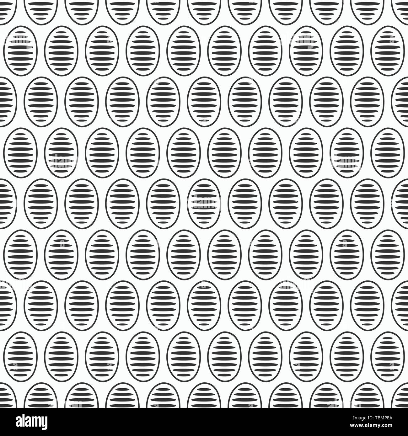 Abstract seamless vector pattern with striped oval shapes isolated on white  background. Aboriginal monochrome pattern. Australian motive. Simple graph  Stock Vector Image & Art - Alamy