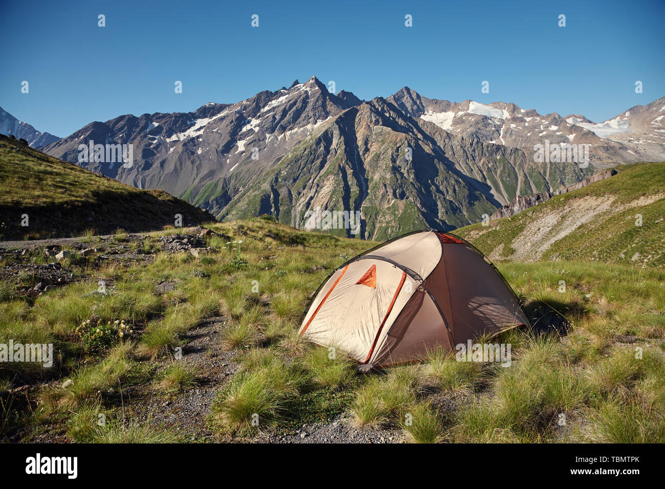 Alpine camp hi-res stock photography and images - Alamy