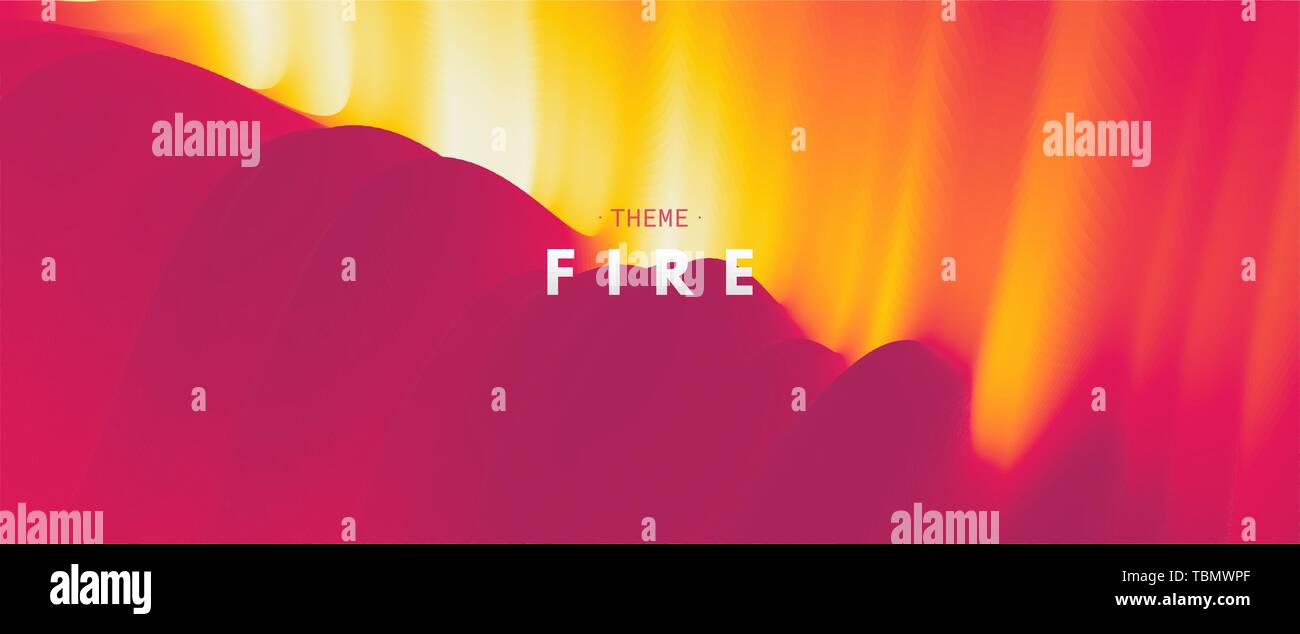 Burning fire flames. Abstract background. Modern pattern. Vector ...