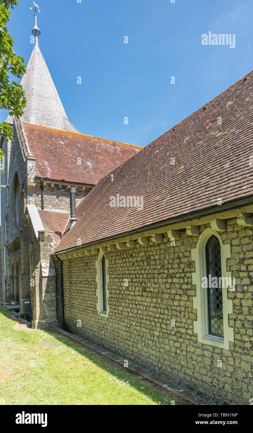 St thomas a becket church pagham west sussex hires stock photography