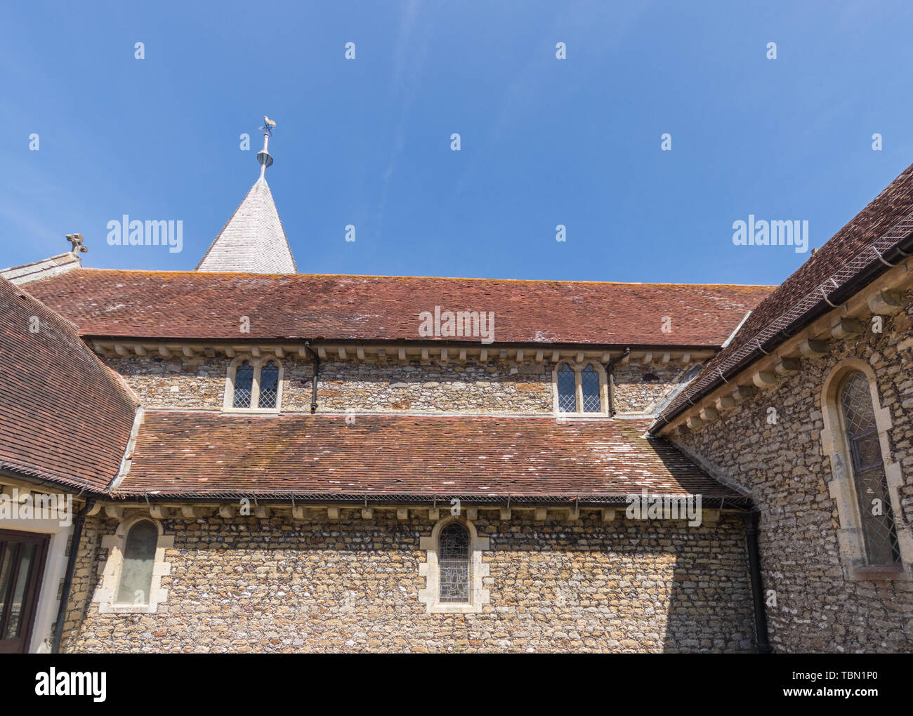 St thomas a becket church pagham west sussex hires stock photography