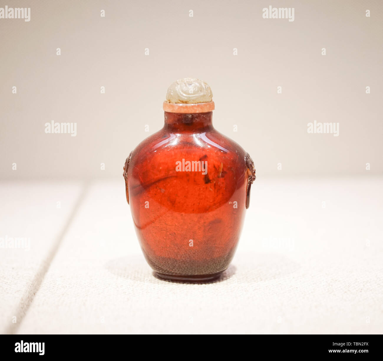 Ming and Qing snuff bottles Stock Photo