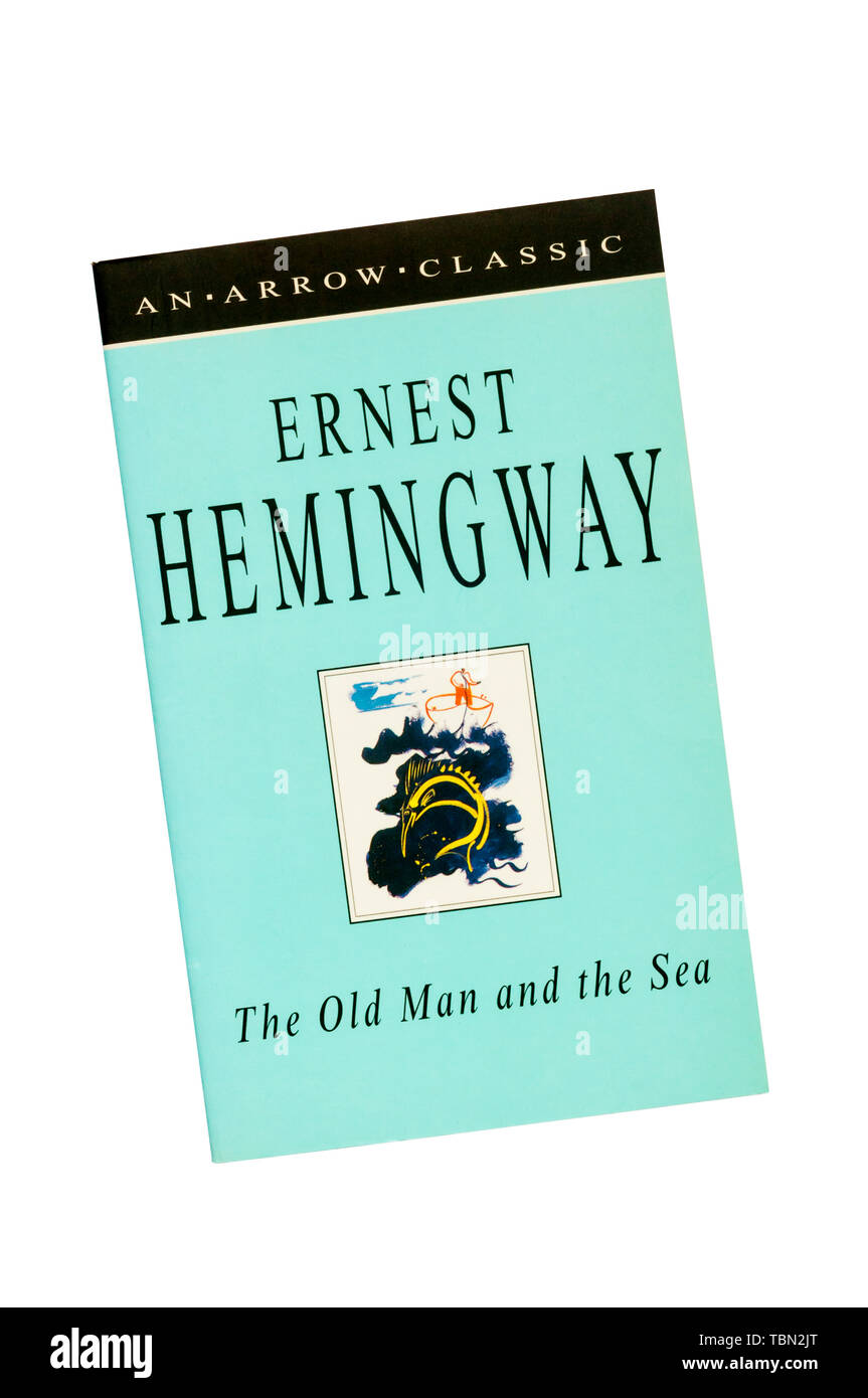 The Old Man and the Sea by Ernest Hemingway.  First published in 1952. Stock Photo