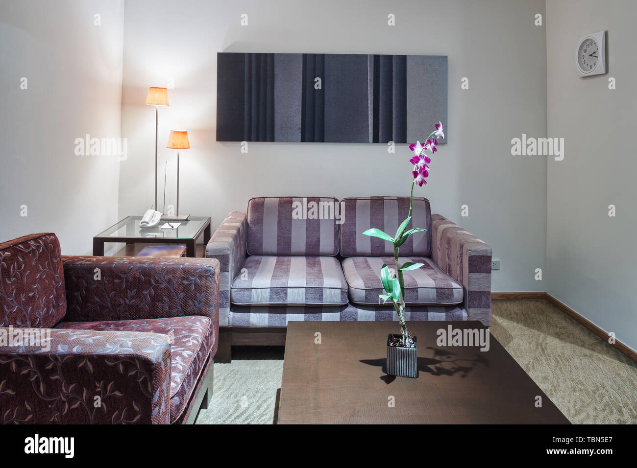 Normal Living Room Interior Stock Photo 248171679 Alamy