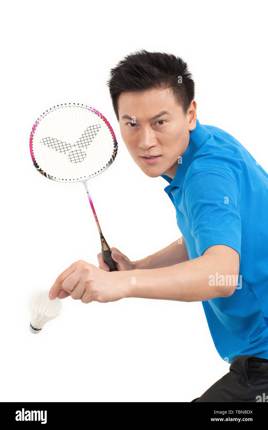 Young adult man cheering success hi-res stock photography and images ...