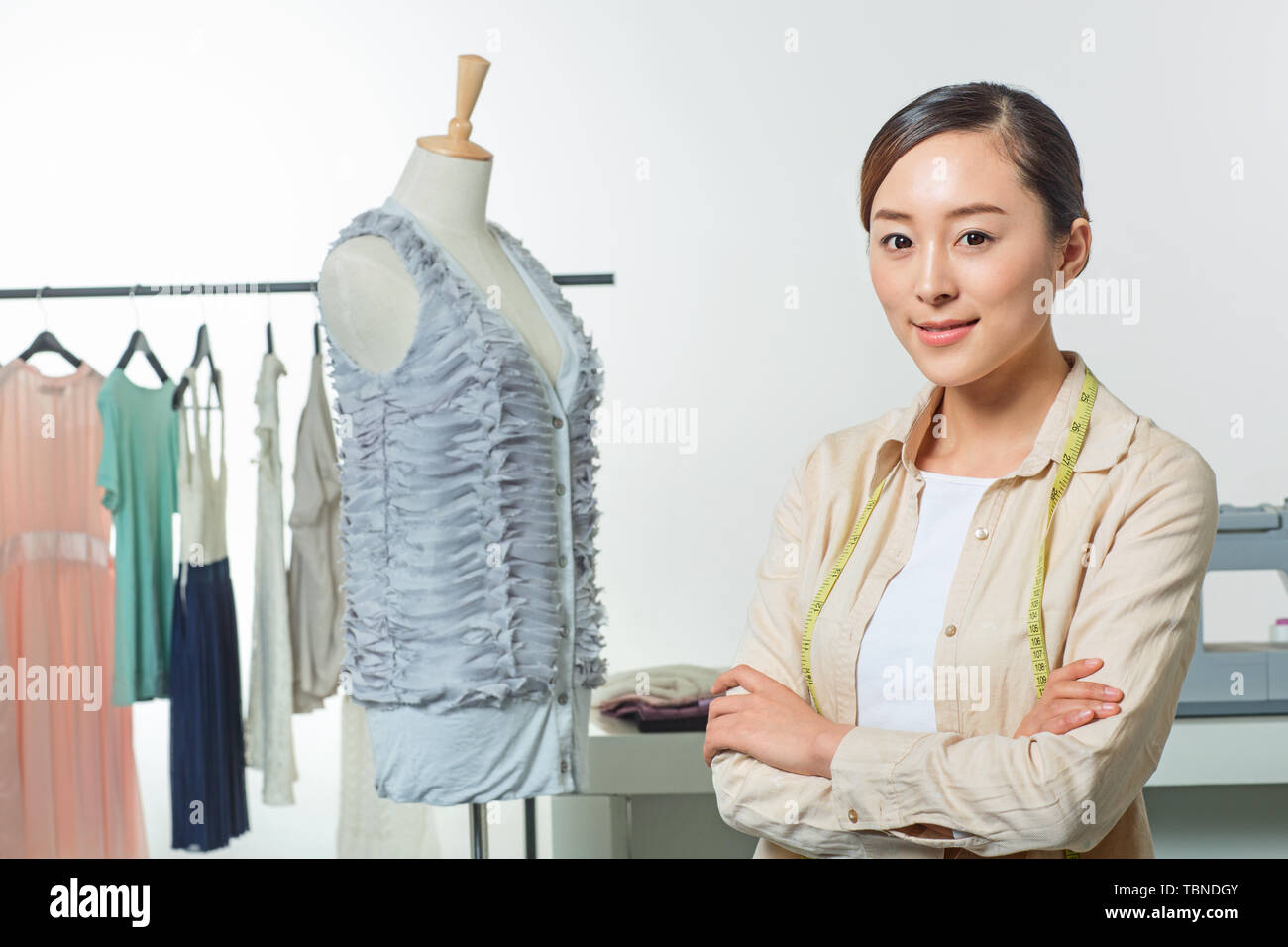 Costume designer designs costumes Stock Photo Alamy