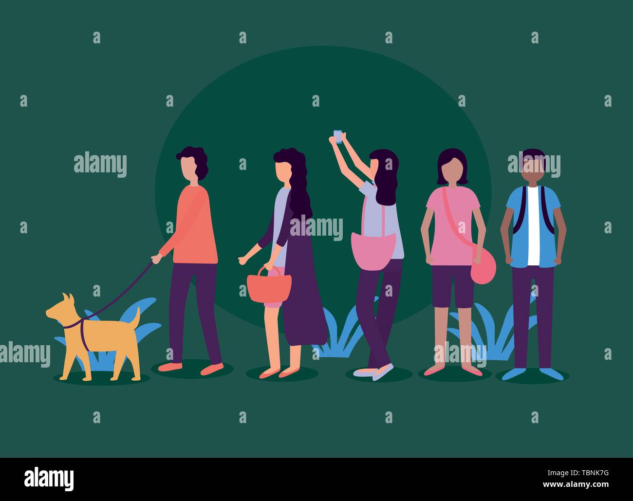 people activities outdoors Stock Vector Image & Art - Alamy