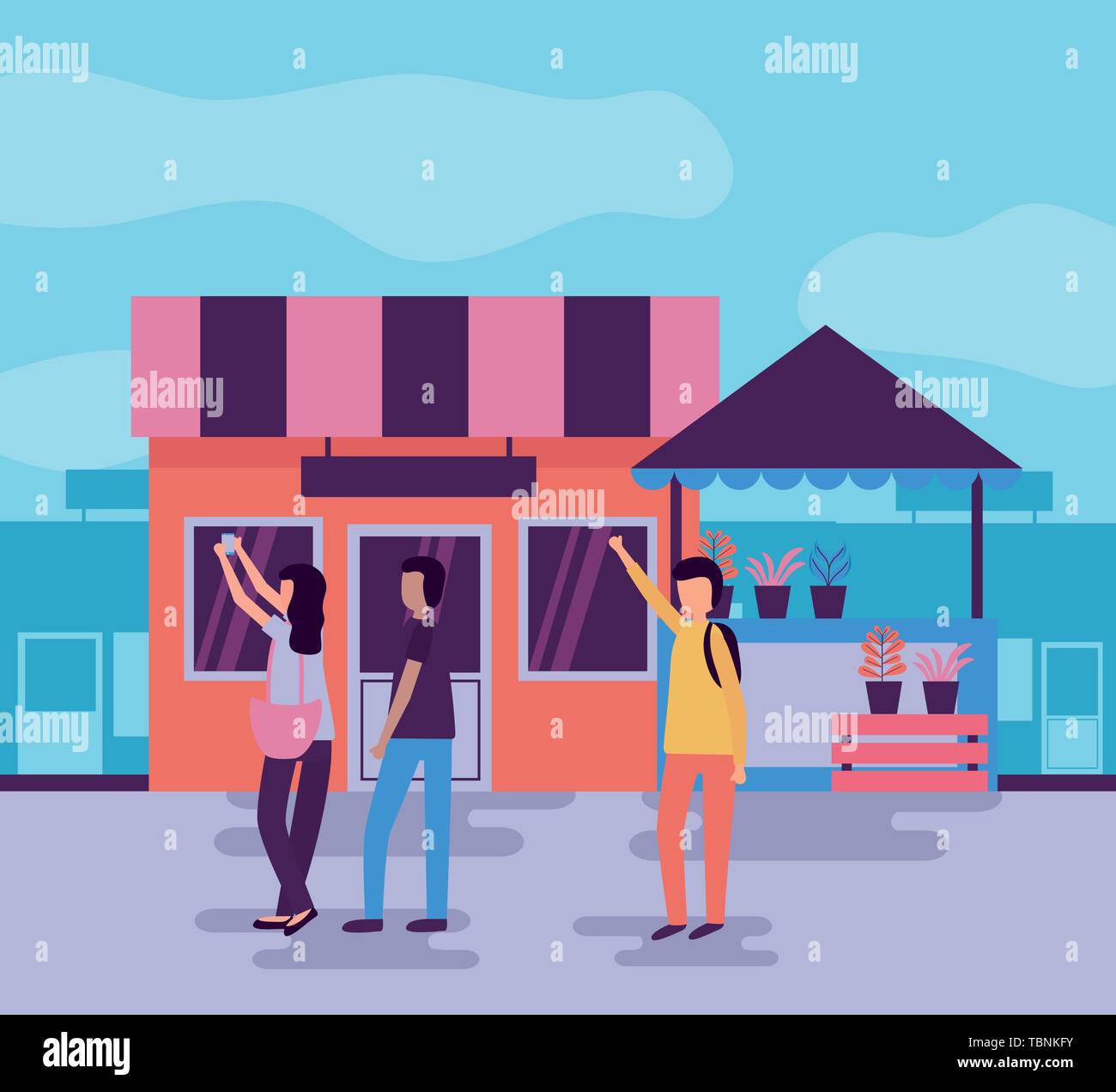 people activities outdoors Stock Vector Image & Art - Alamy
