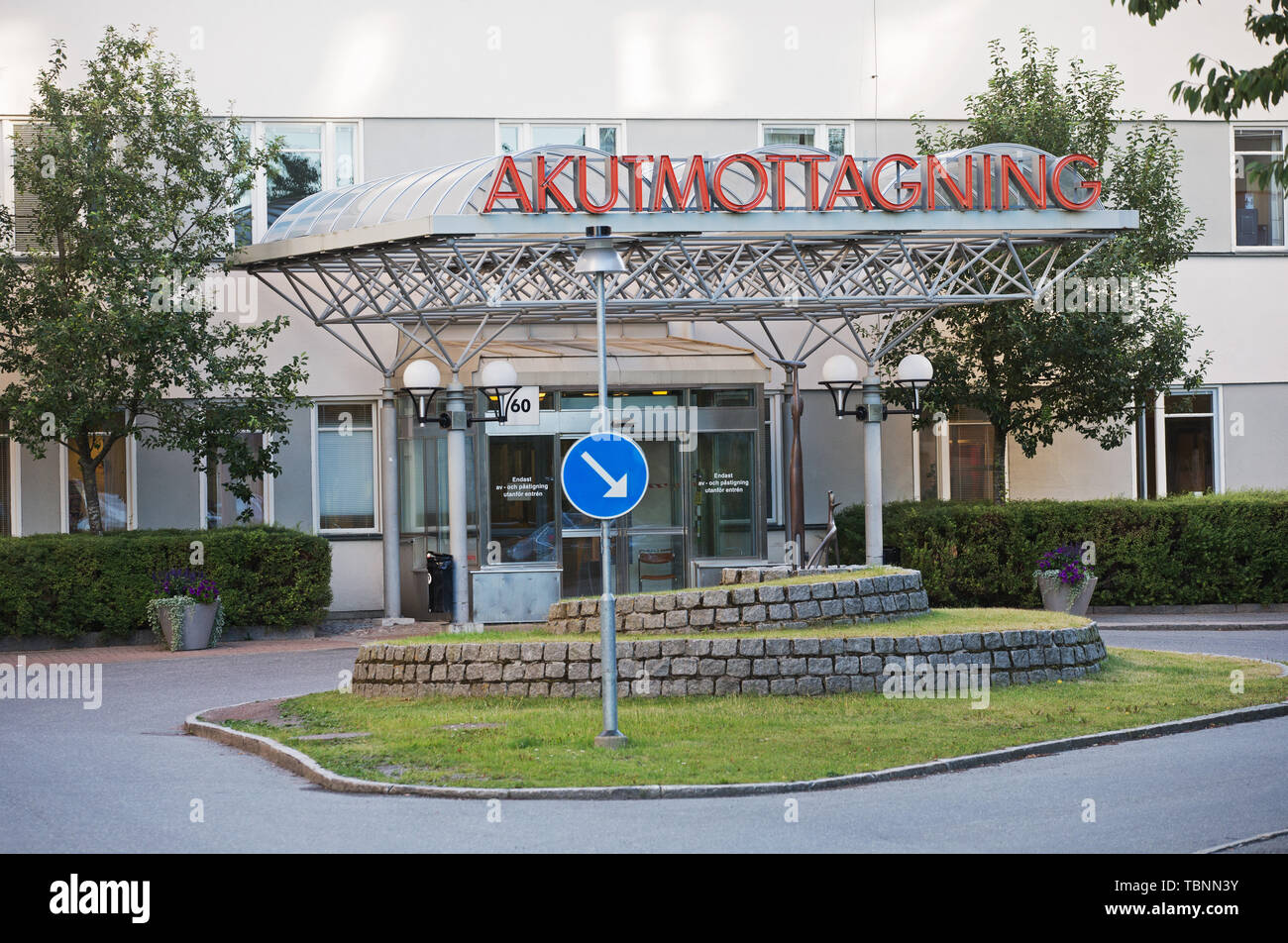 UPPSALA 20170807 Akademiska sjukhuset, Uppsala. City of Uppsala, Sweden