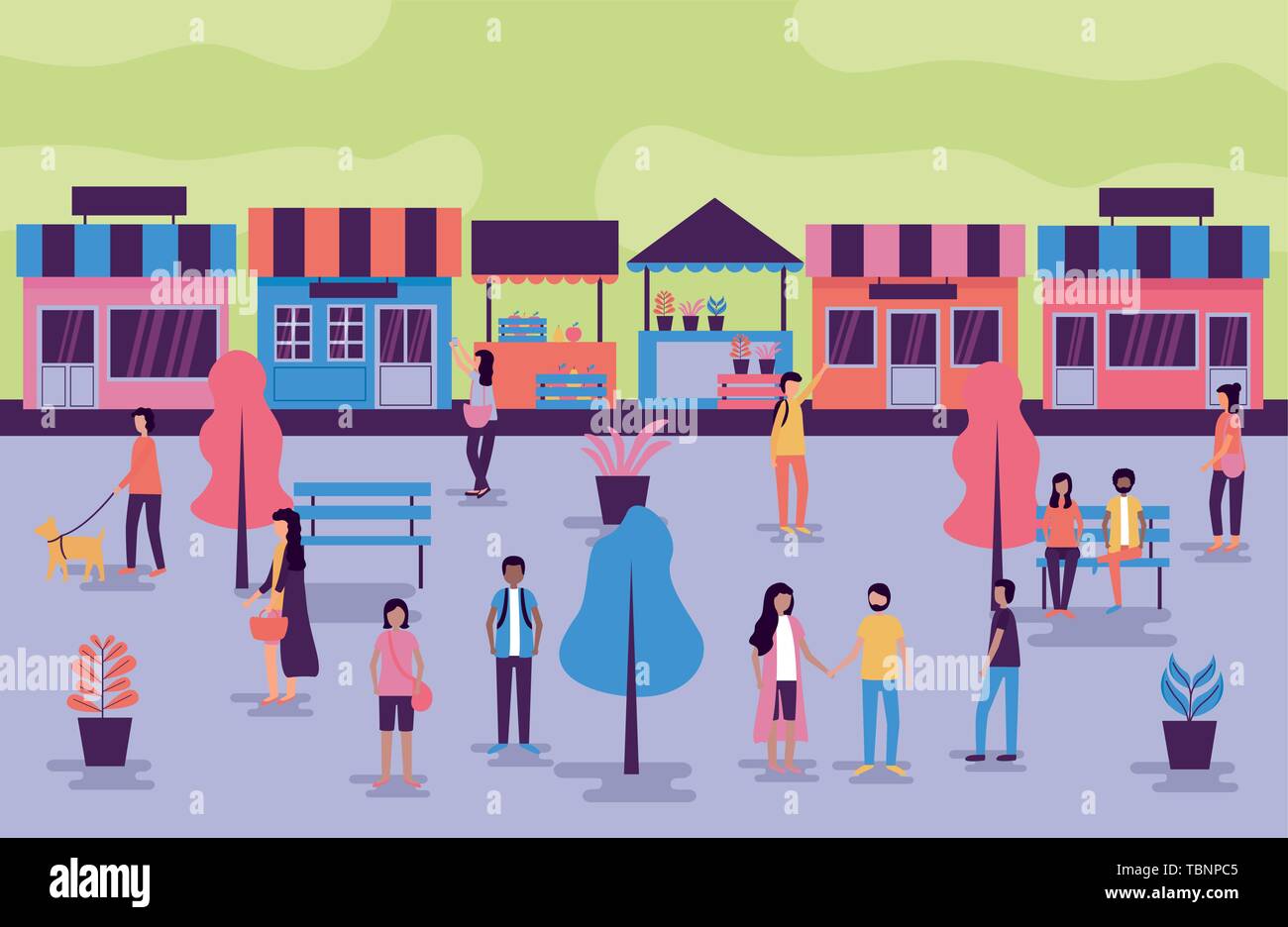 people activities outdoors Stock Vector Image & Art - Alamy