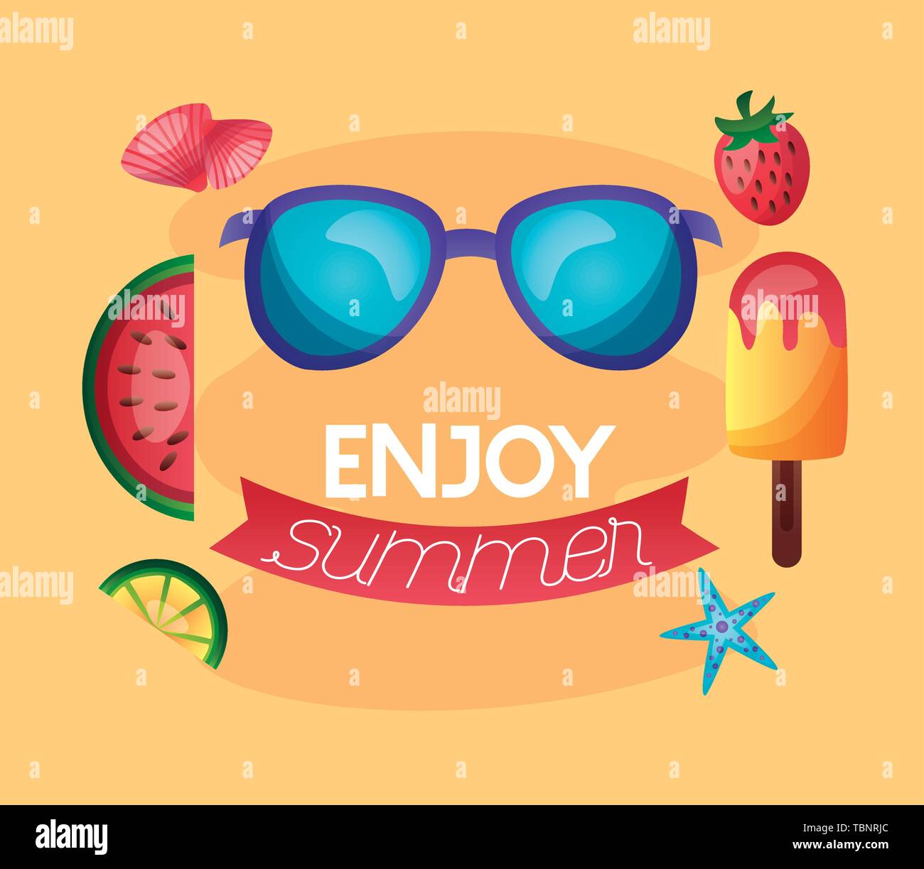 summer time holiday Stock Vector Image & Art - Alamy