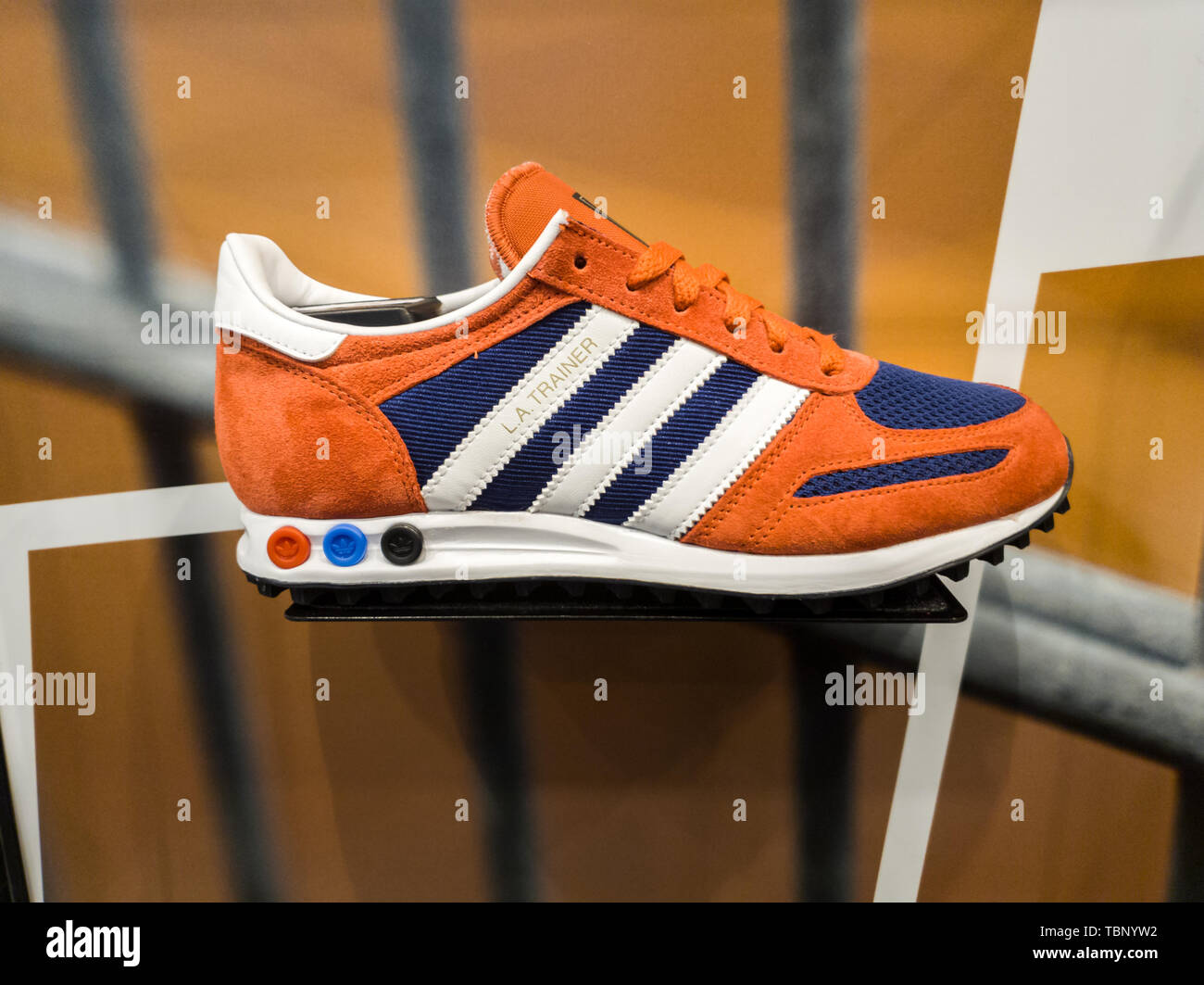 Adidas trail hi-res stock photography and images - Alamy