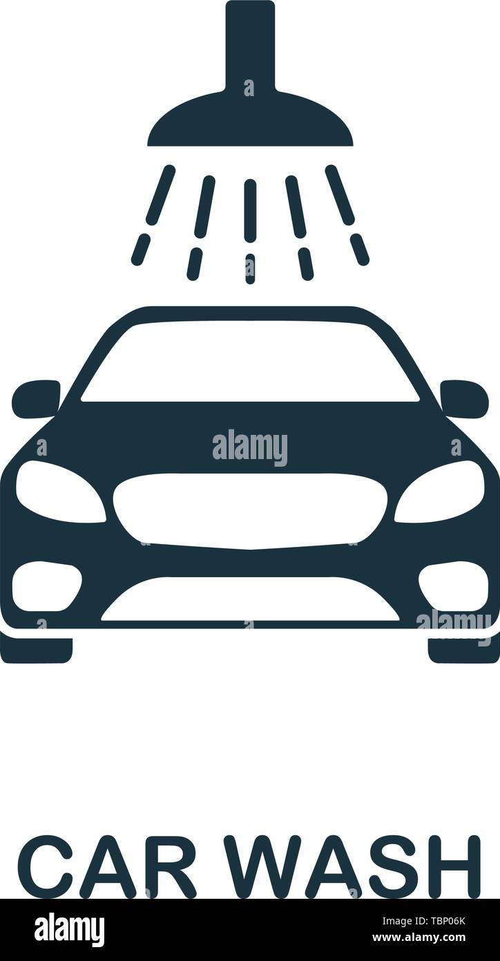Car wash icon hi-res stock photography and images - Alamy