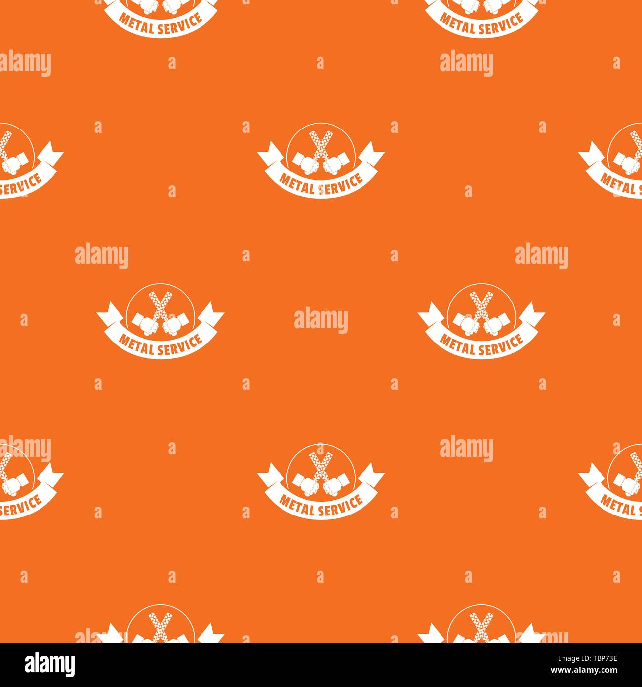 Saw tool pattern vector orange Stock Vector