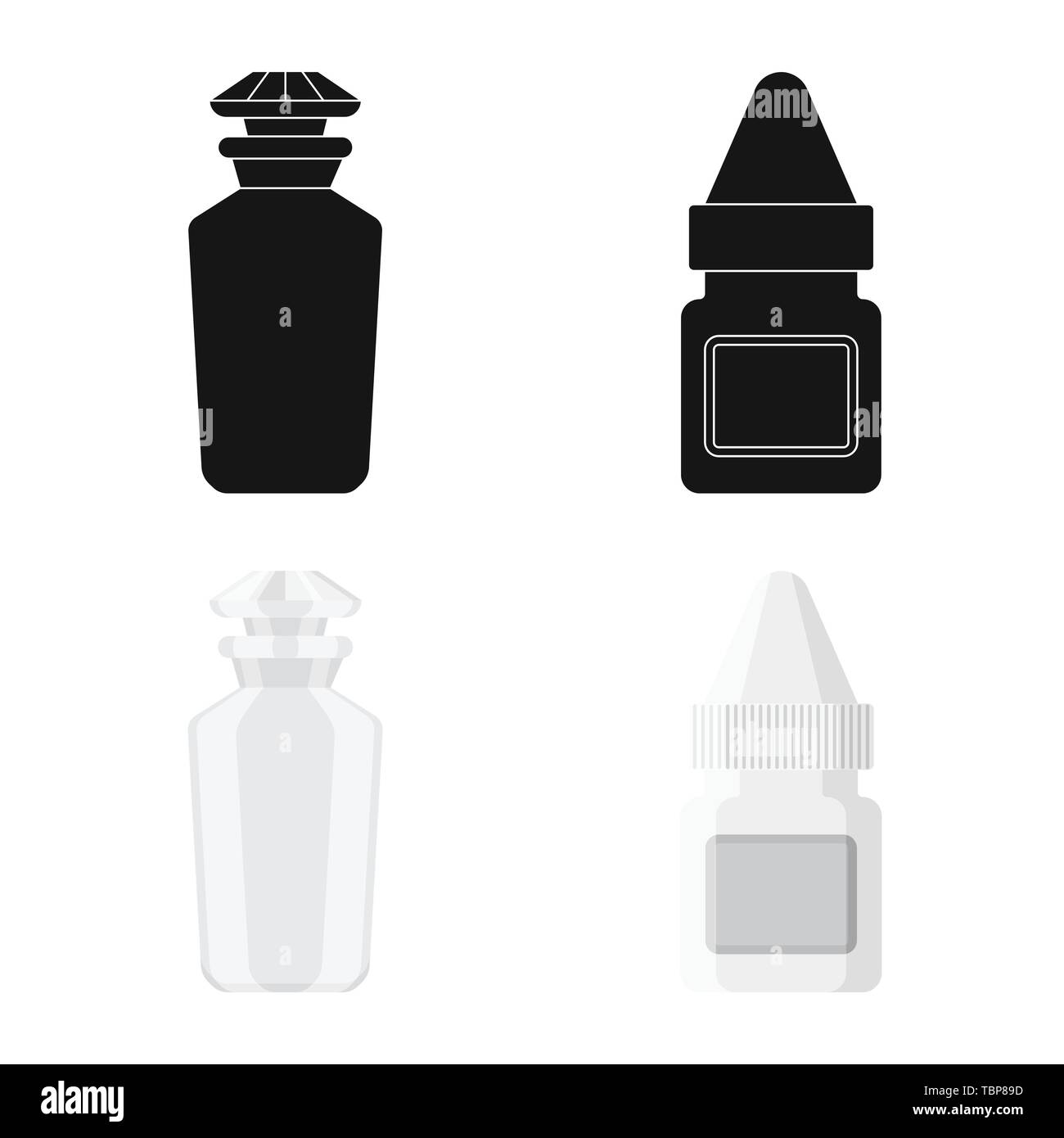 antibiotics bottle clipart black