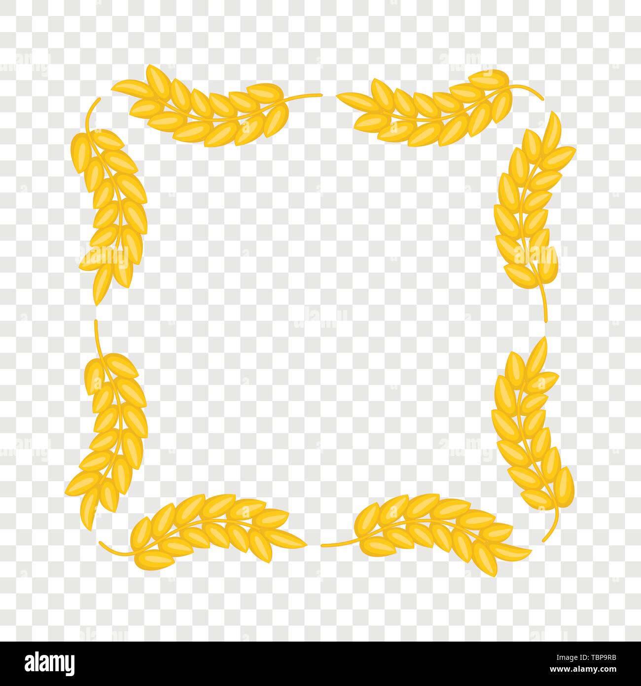 Square frame of ears icon, cartoon style Stock Vector Image & Art - Alamy